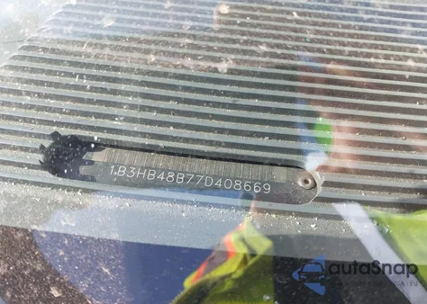 2007 Dodge Caliber Sxt from USA, damaged, VIN 1B3HB48B77D408669